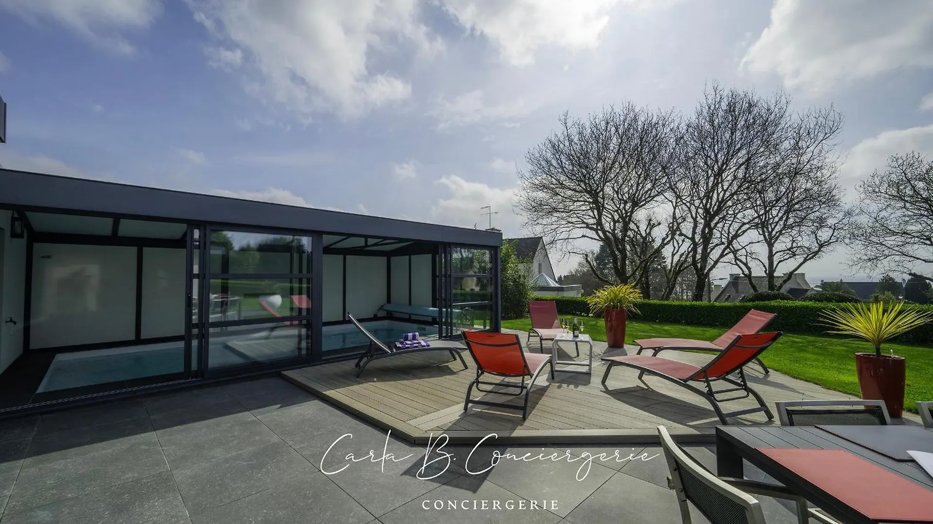 -Perle - Maison Contemporaine Avec Piscine Concarneau