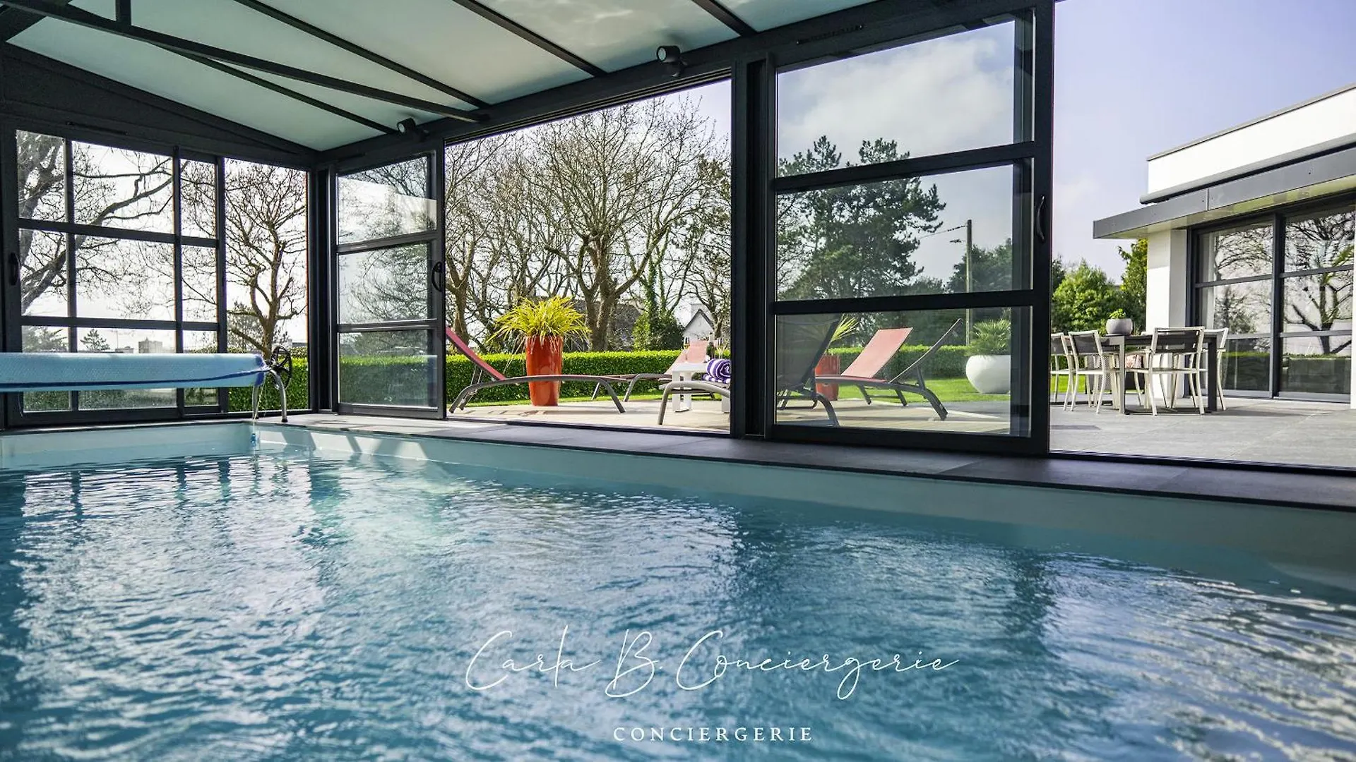 Holiday home -Perle - Maison Contemporaine Avec Piscine Concarneau France