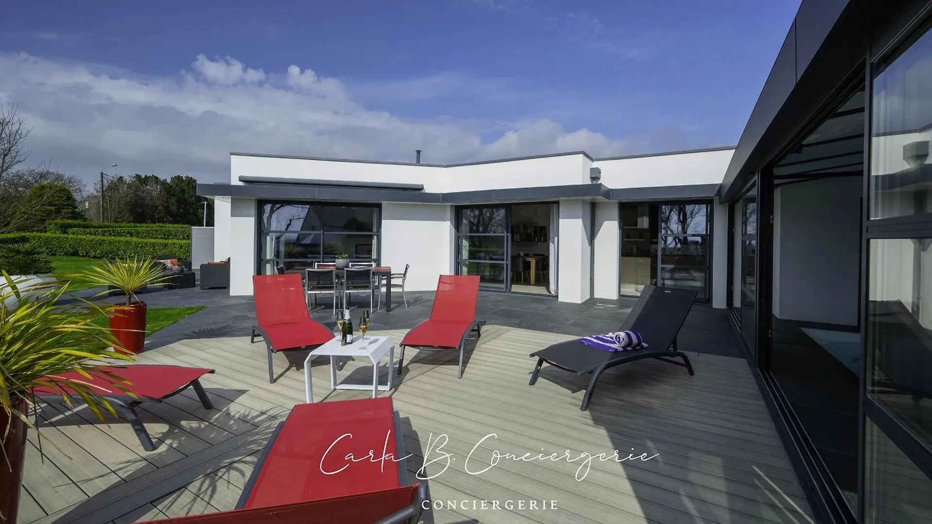 Holiday home -Perle - Maison Contemporaine Avec Piscine Concarneau